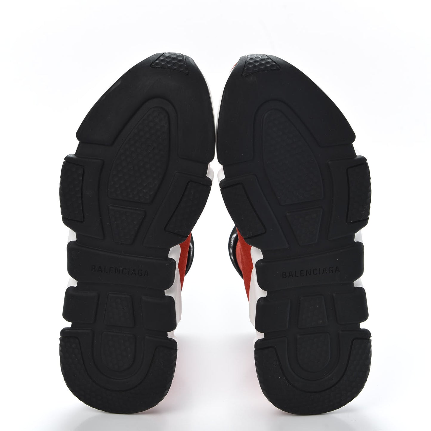 Neoprene Knit Mens Speed Cuffed Sneakers 39 Red Black White