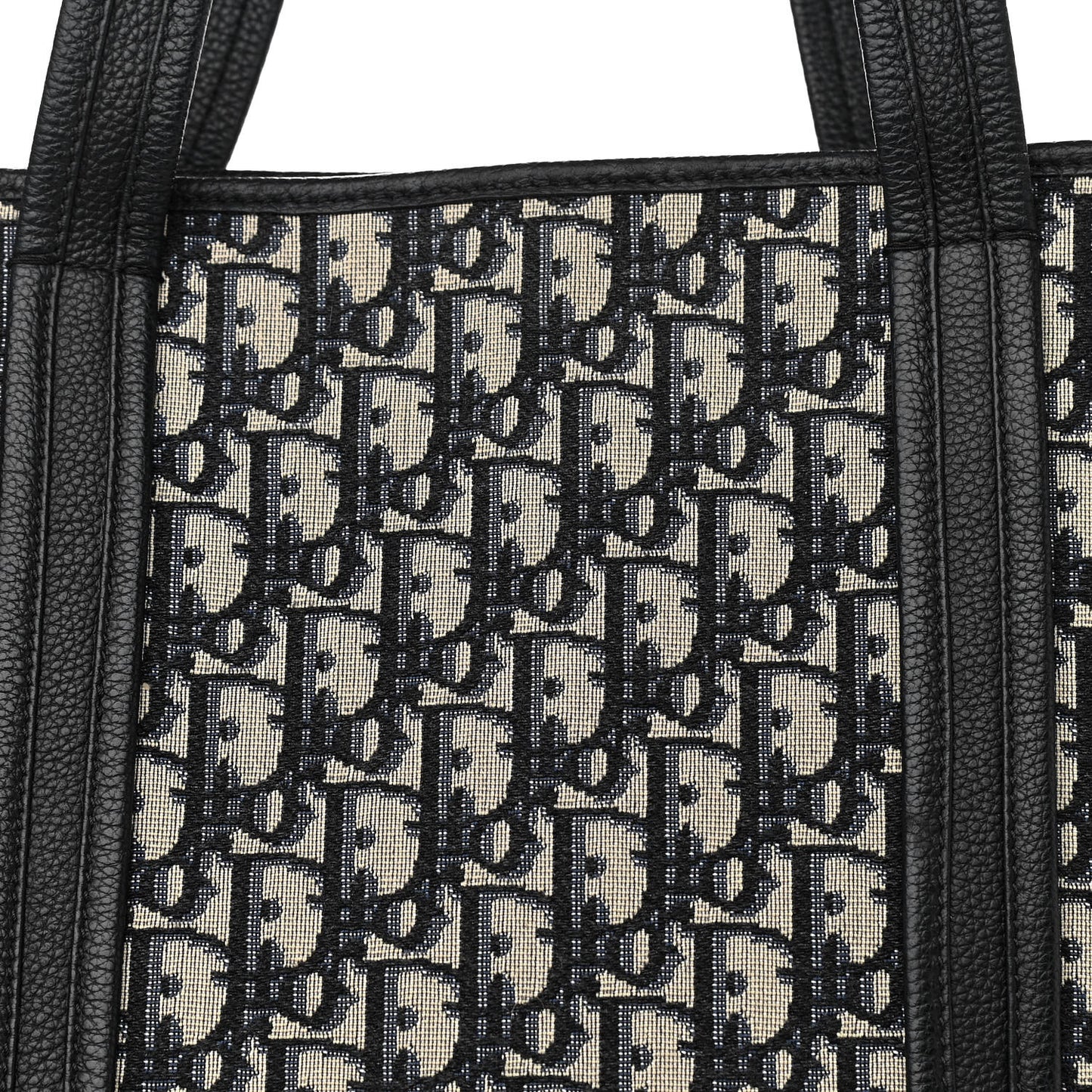 HOMME Oblique Grained Calfskin Tote Blue