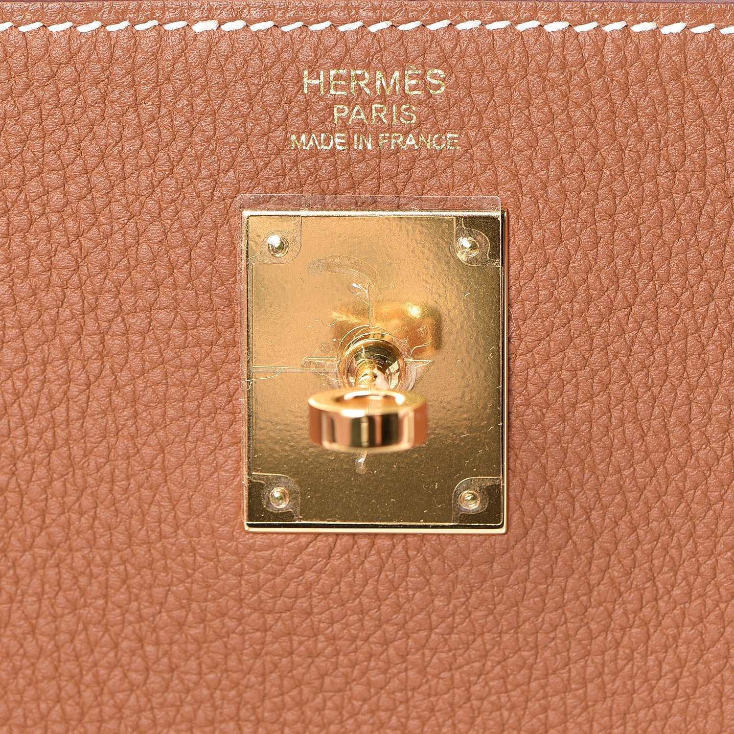Hermes Togo Kelly Retourne 32 Gold 26 of 38