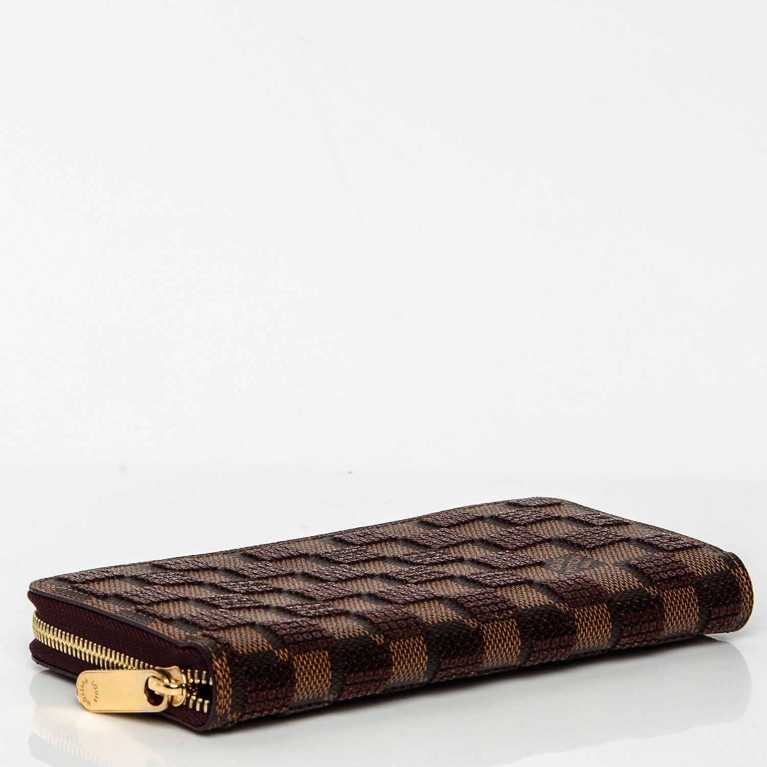 Louis Vuitton Damier Paillettes Zippy Wallet Red 4 of 6