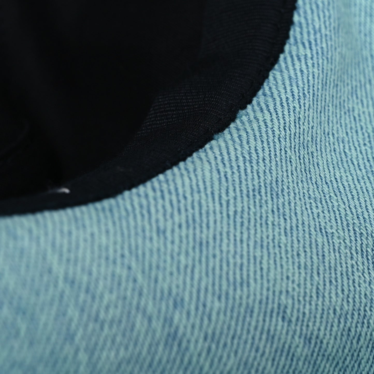 Denim Logo Bucket Hat S Light Blue