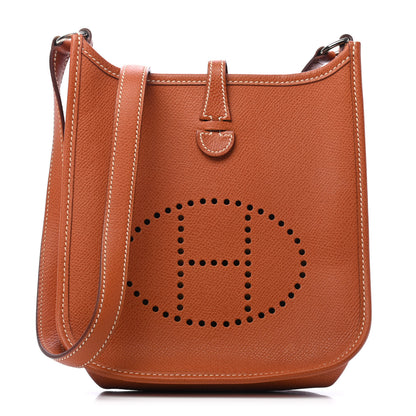 Hermes Epsom Evelyne TPM Cognac 1 of 4
