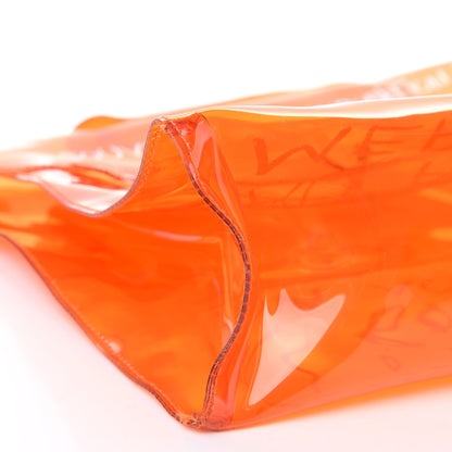 Hermes Vinyl Souvenir De L'Exposition Kelly Orange 6 of 13