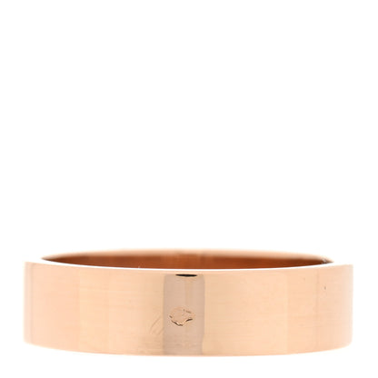 Hermes 18K Rose Gold Diamond PM Kelly Ring 54 7 3 of 4