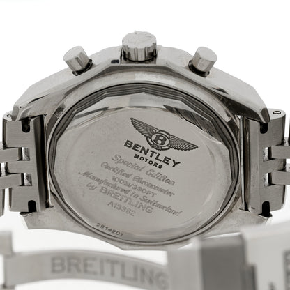 Breitling Stainless Steel Blue Mother of Pearl 45mm Bentley GT Special Automatic Watch A13362 4 of 4