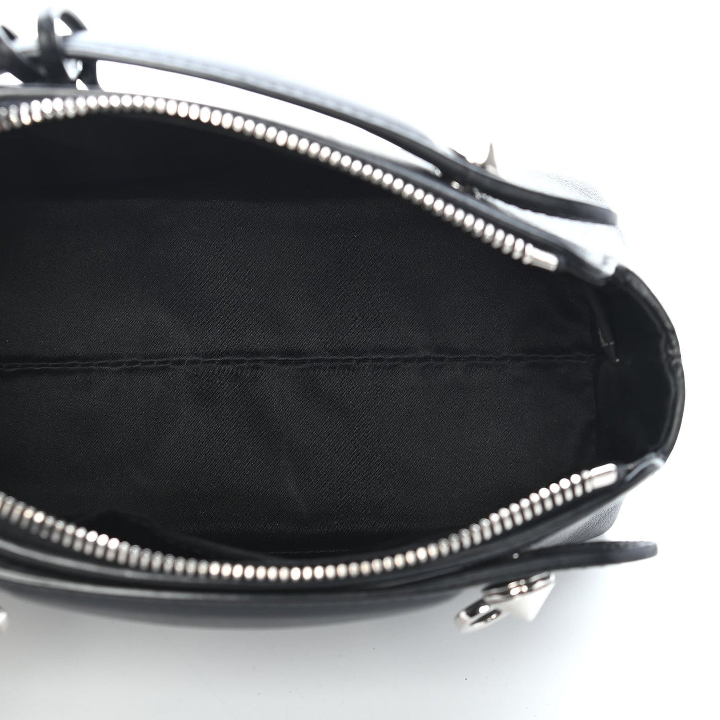 Vitello Dolce Crystal Flowerland Croc Tail Mini By The Way Boston Bag Black