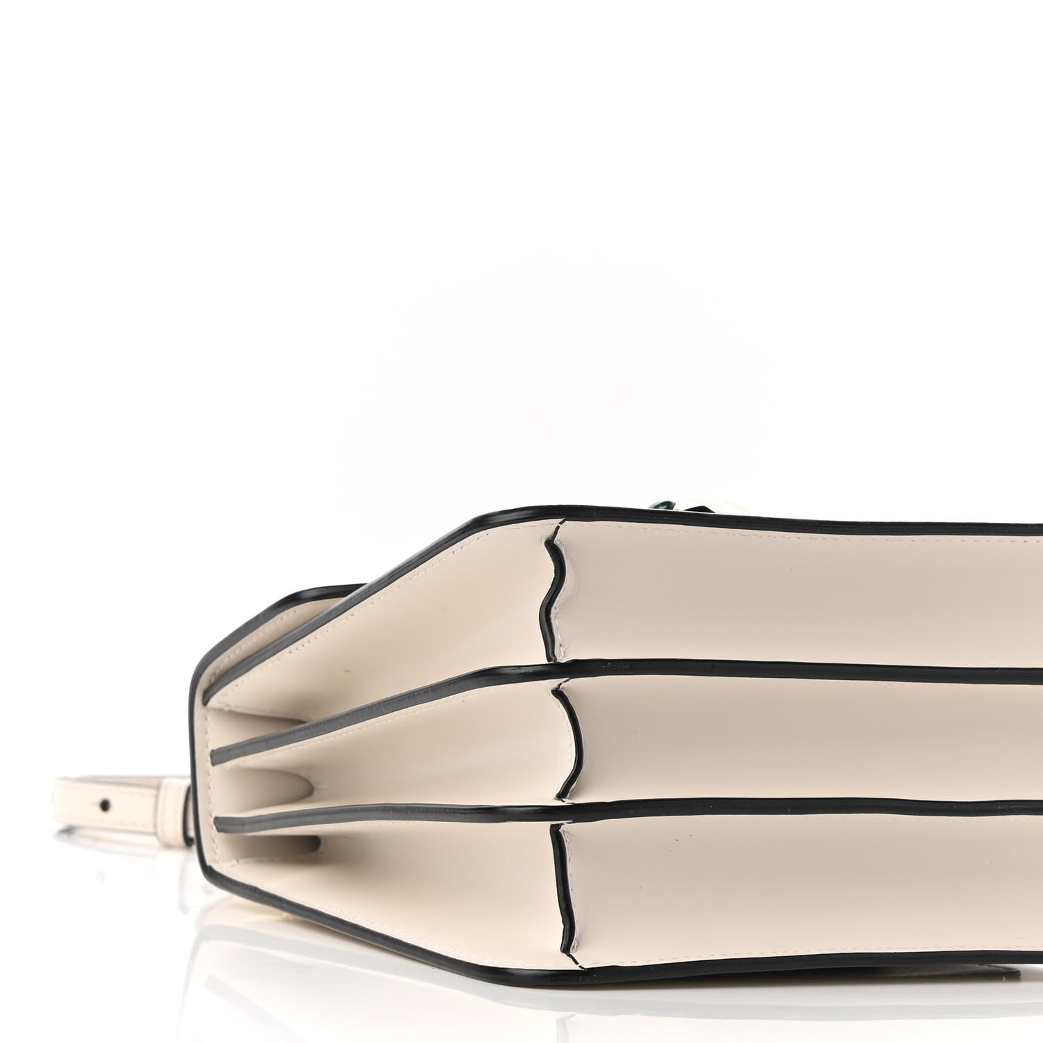 Bulgari Calfskin Serpenti Forever Top Handle White 8 of 8