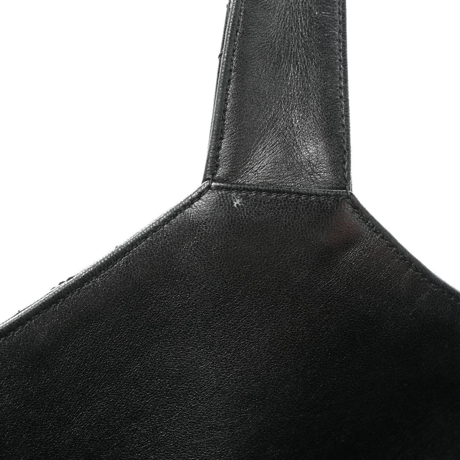 Saint Laurent Lambskin Quilted Maxi Icare Shopping Tote Black 12 of 18