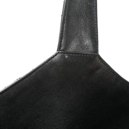 Saint Laurent Lambskin Quilted Maxi Icare Shopping Tote Black 12 of 18