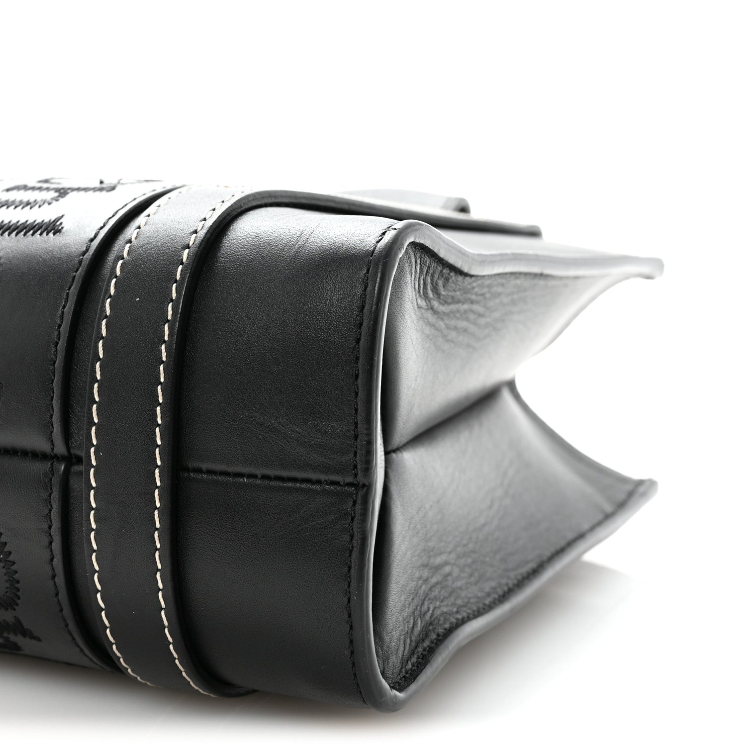 Chloe Calfskin Small Woody Tote Black 10 of 10