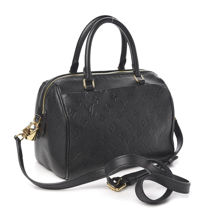 Louis Vuitton Empreinte Speedy Bandouliere 25 NM Black 2 of 12