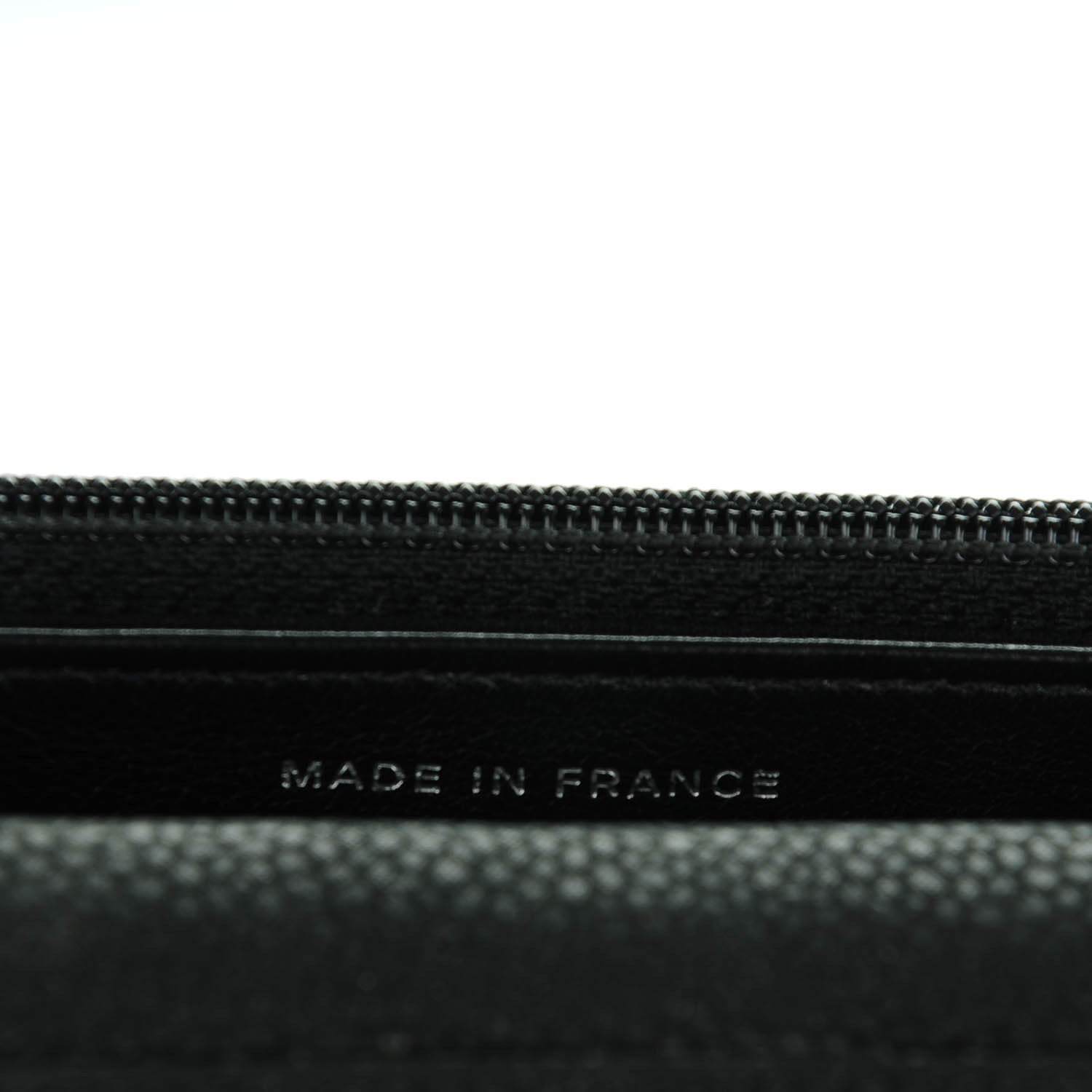 Chanel Iridescent Caviar Quilted Wallet On Chain WOC Black 7 of 8