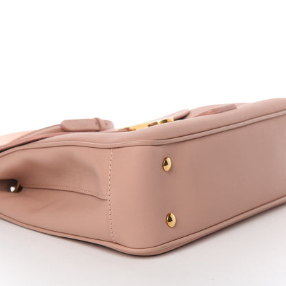 Burberry Trench Calfskin Medium DK88 Top Handle Bag Ash Rose 10 of 12