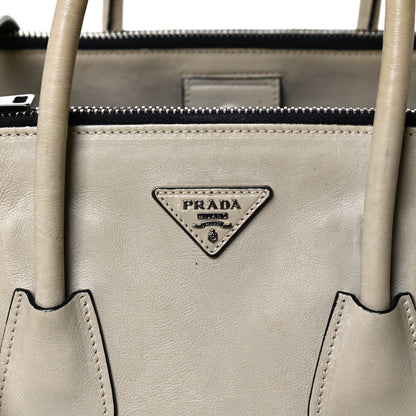 Prada Glace Calf Twin Pocket Tote Ghiaccio 10 of 17