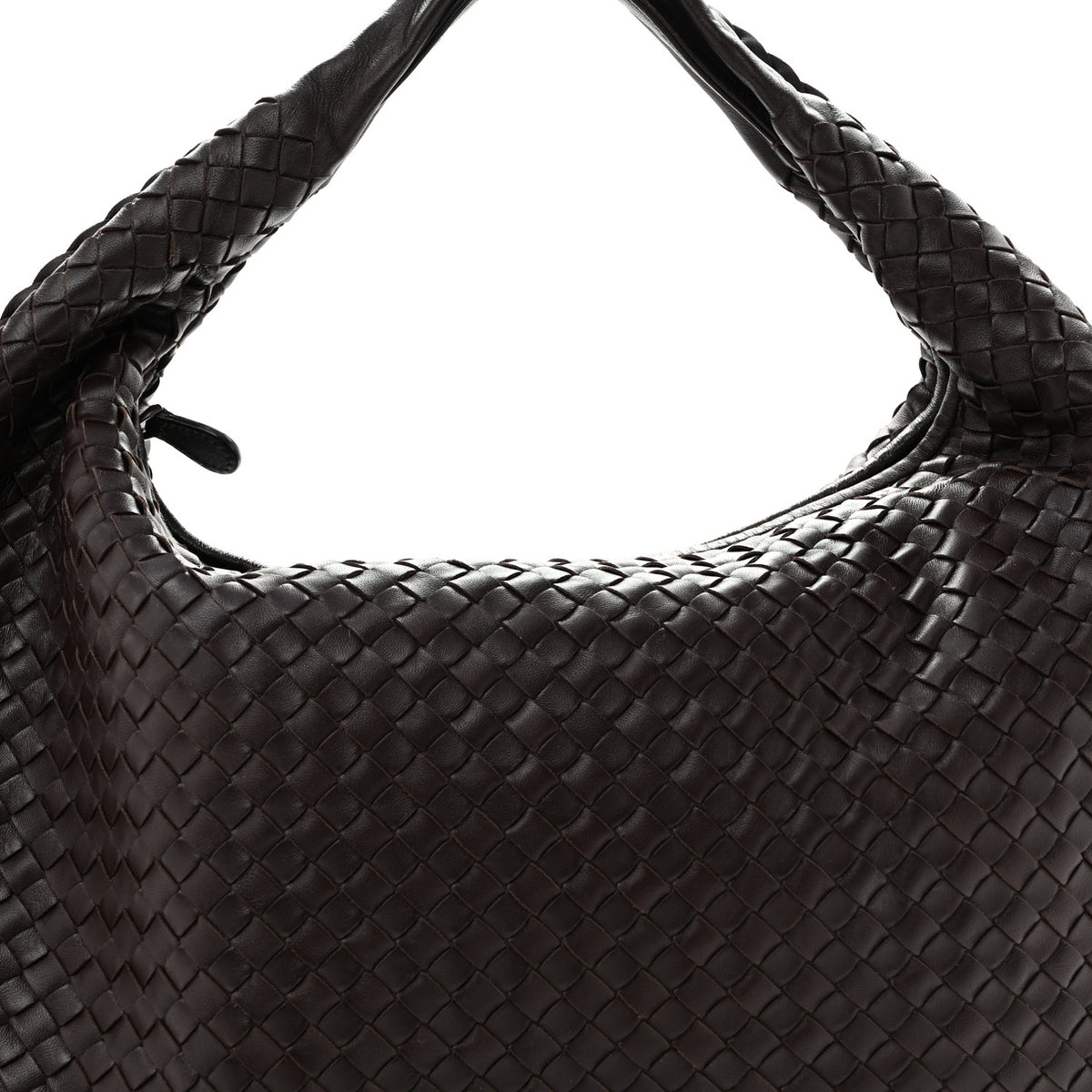 Bottega Veneta Nappa Intrecciato Large Veneta Hobo Ebano 8 of 12