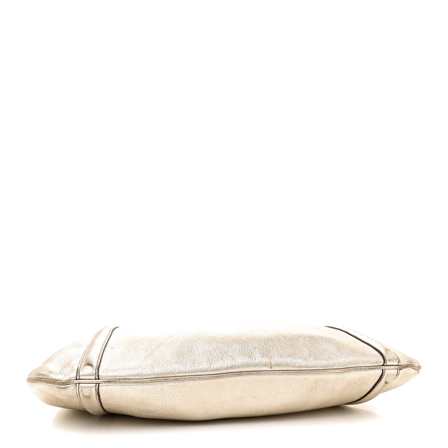 Leather Medium Britt Hobo Gold
