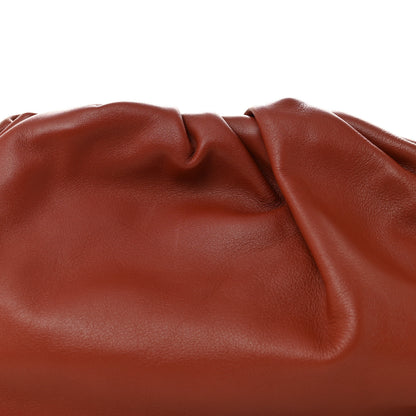 Bottega Veneta Smooth Butter Calf The Pouch Oversized Clutch Rust 8 of 10