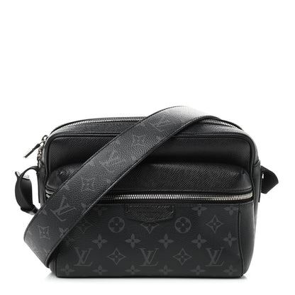 Louis Vuitton Taiga Monogram Eclipse Outdoor Messenger Black 1 of 8