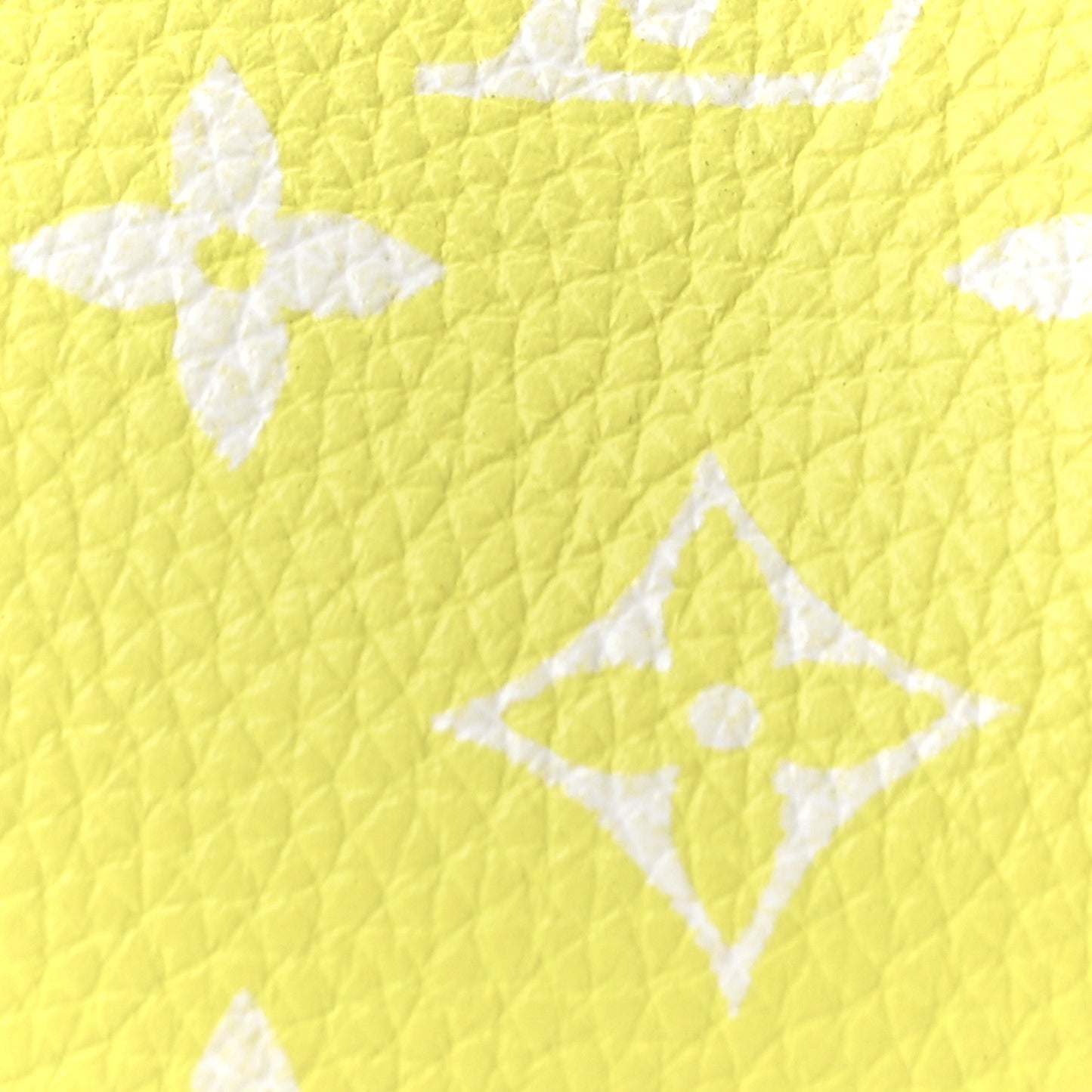 Calfskin Monogram Speedy P9 Bandouliere 25 Lemonade Yellow