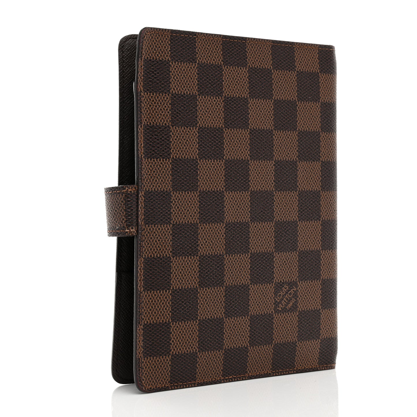 Damier Ebene Medium Ring Agenda Cover