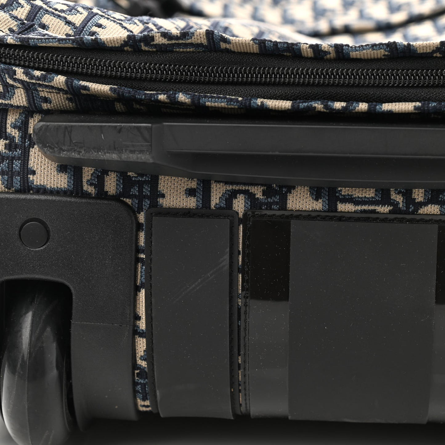 Oblique Small DiorTravel Suitcase Blue
