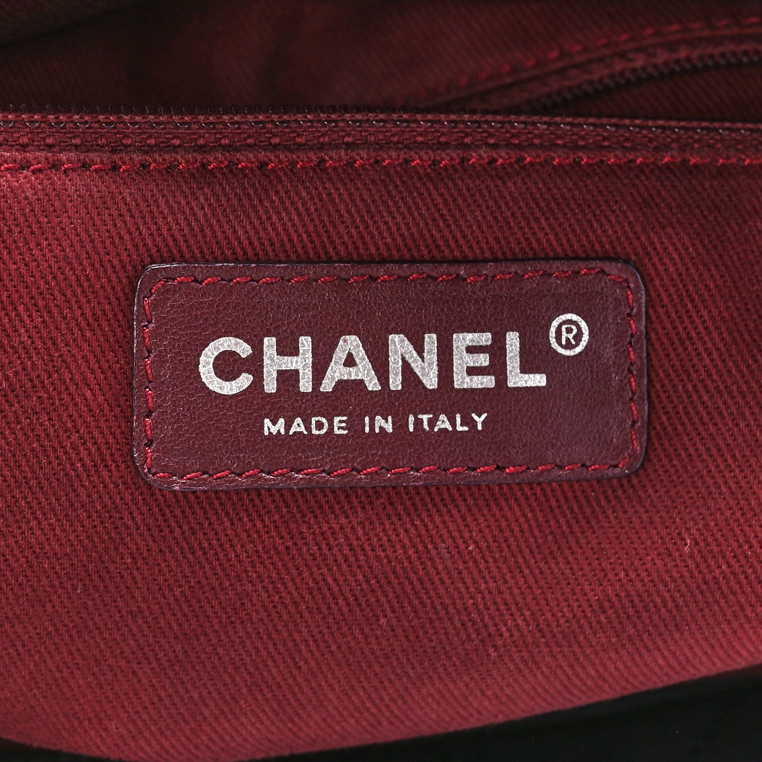 Chanel Aged Calfskin Quilted Large Cotton Club Tote Black 6 of 11
