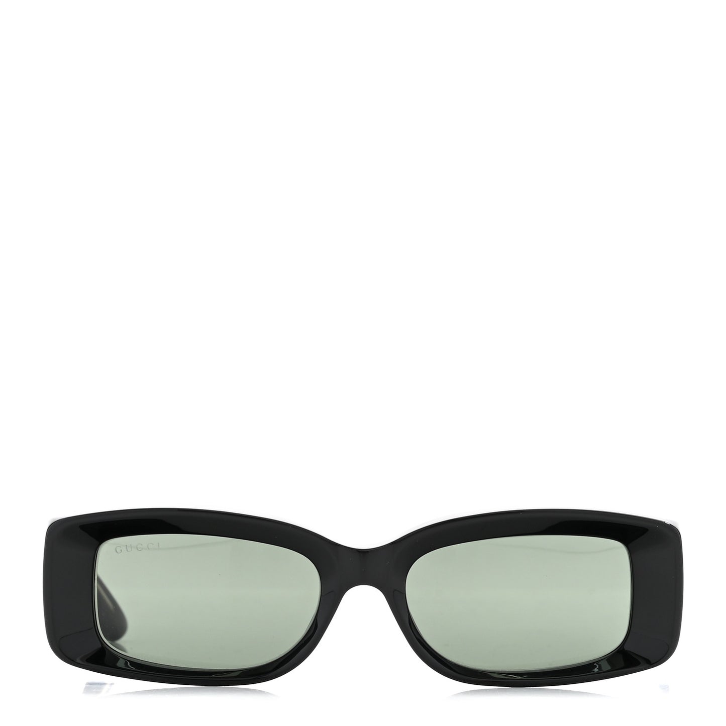 Acetate Rectangle Frame Sunglasses GG1528S Black
