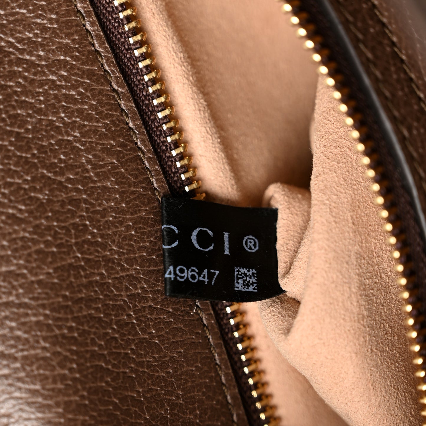 GG Supreme Monogram Web Small Ophidia Flap Messenger Bag Brown