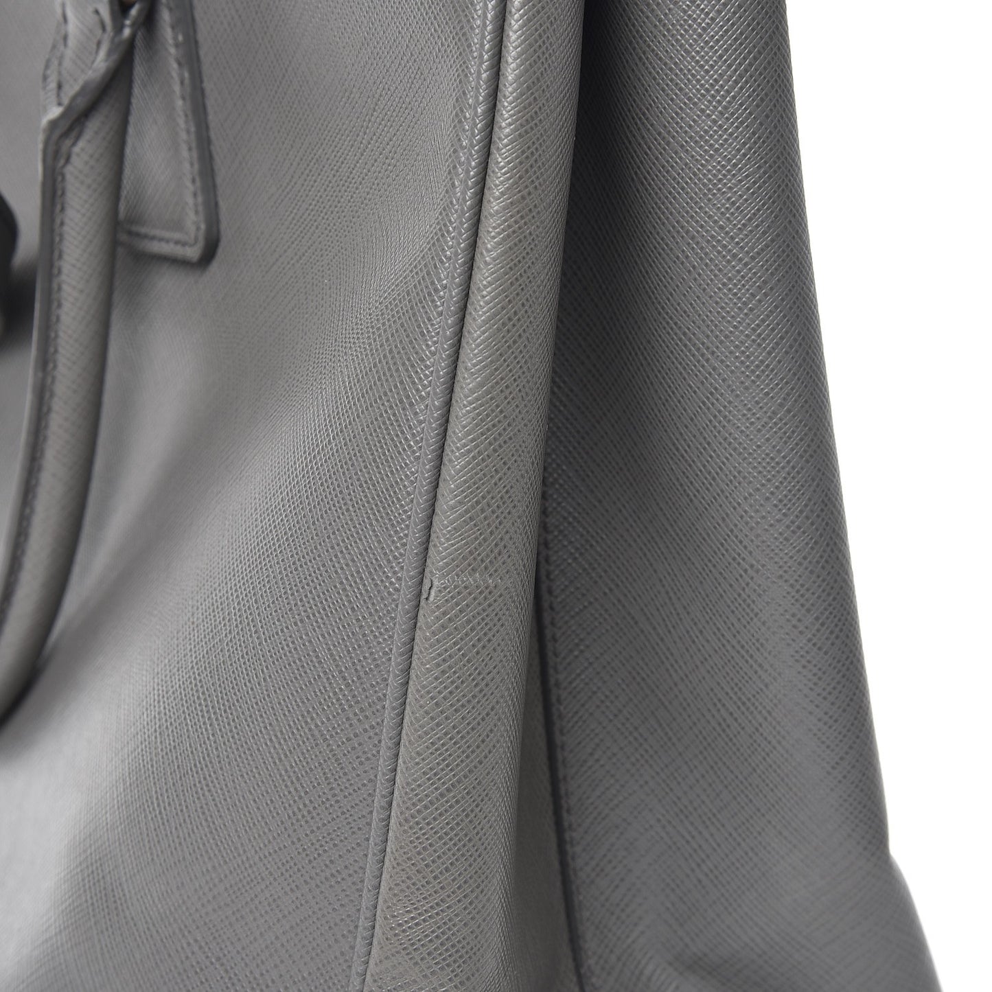 Saffiano Medium Galleria Double Zip Tote Marmo