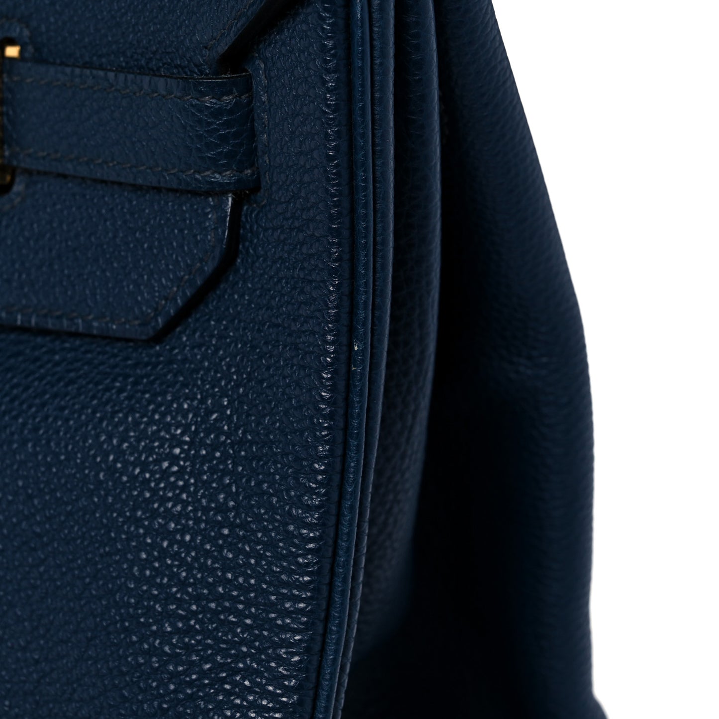 Togo Birkin 40 Bleu Saphir
