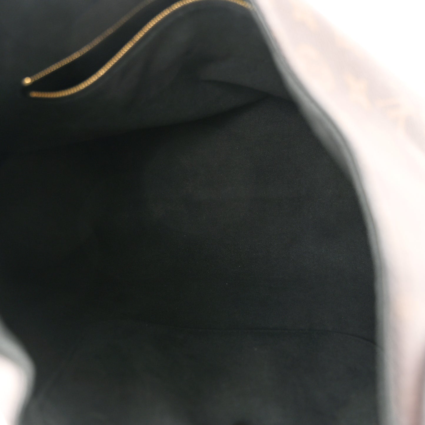 Monogram Flower Hobo Black