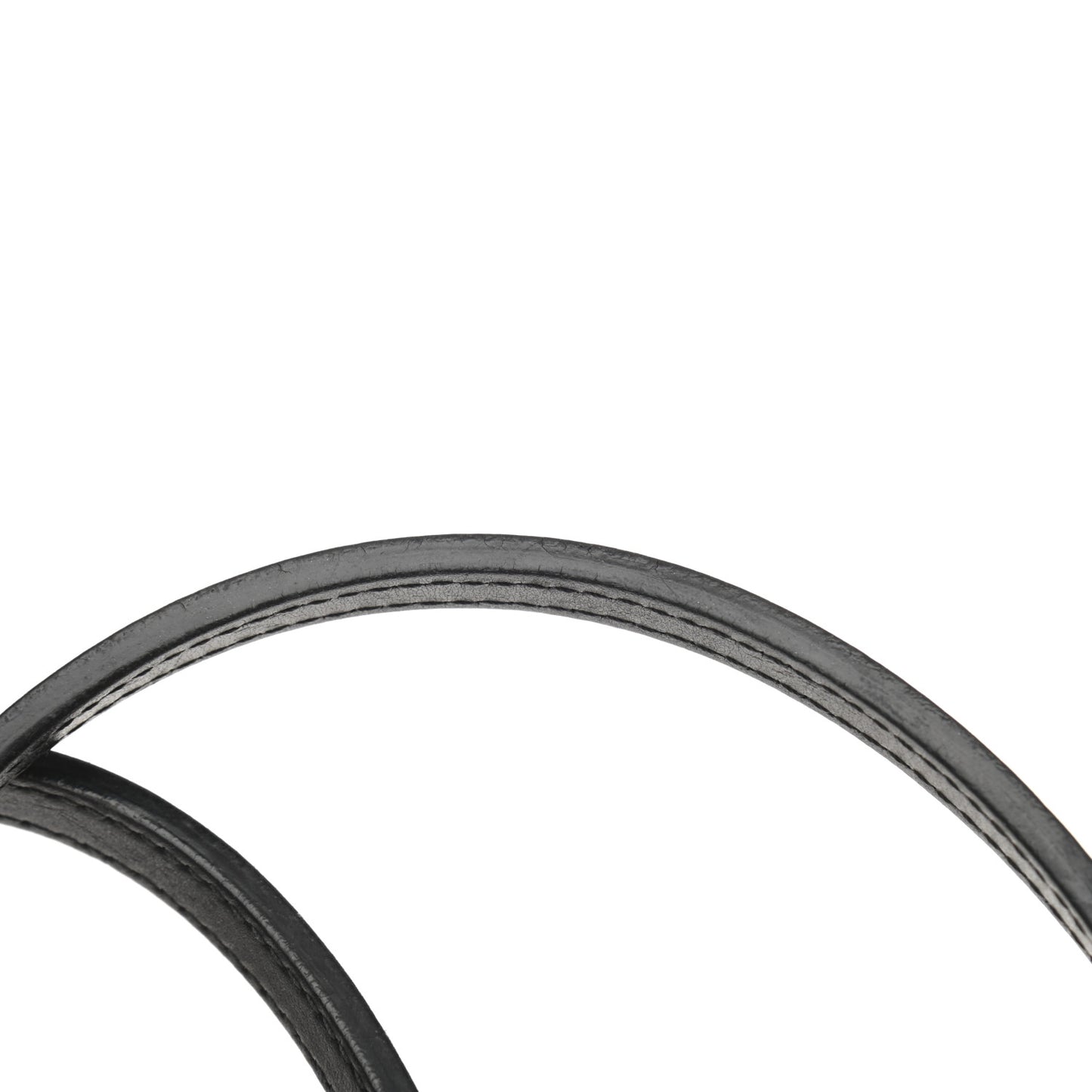 Textured Coated Canvas Bambi Print Large Antigona Tote Black