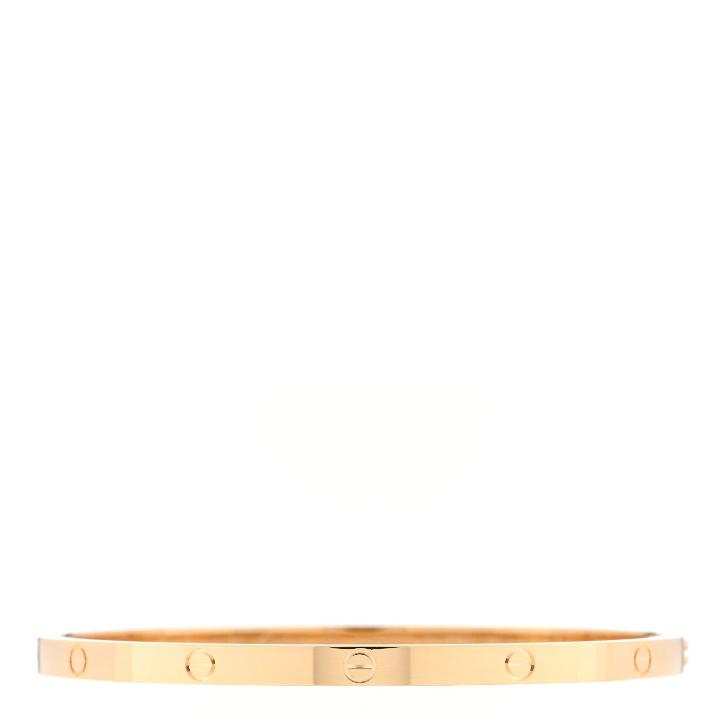 Cartier 18K Yellow Gold Small LOVE Bracelet 17 1 of 8