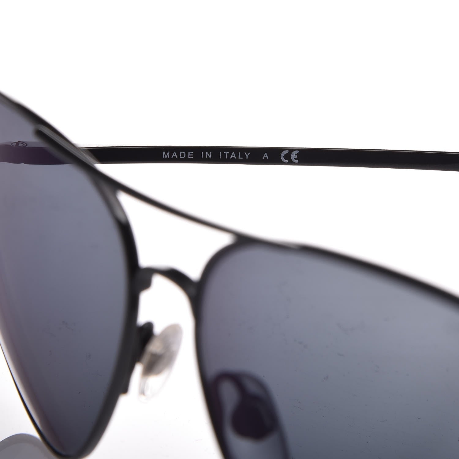 Chanel Aviator CC Sunglasses 4189-T-Q Black 5 of 9