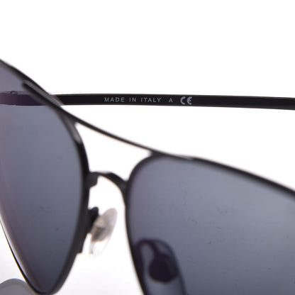 Chanel Aviator CC Sunglasses 4189-T-Q Black 5 of 9
