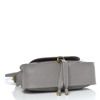 Chloe Calfskin Small Marcie Satchel Cashmere Grey 5 of 13
