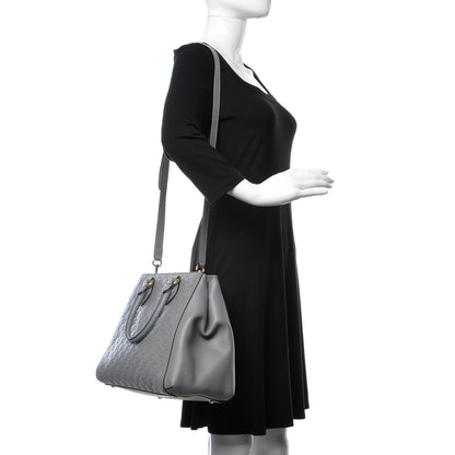 Gucci Soft Guccissima Top Handle Bag Storm Grey 2 of 8