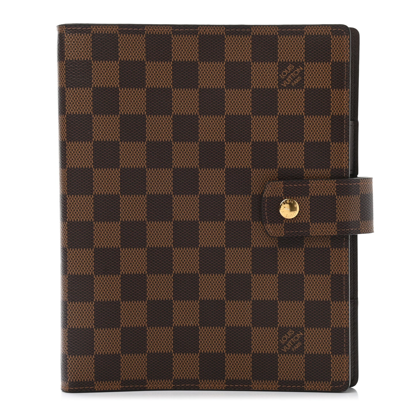 Damier Ebene Large Ring Agenda Cover
