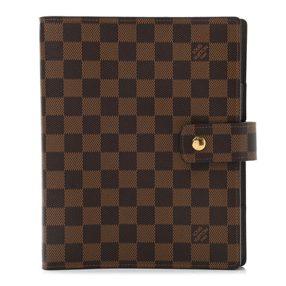 Louis Vuitton Damier Ebene Large Ring Agenda Cover 1 of 7