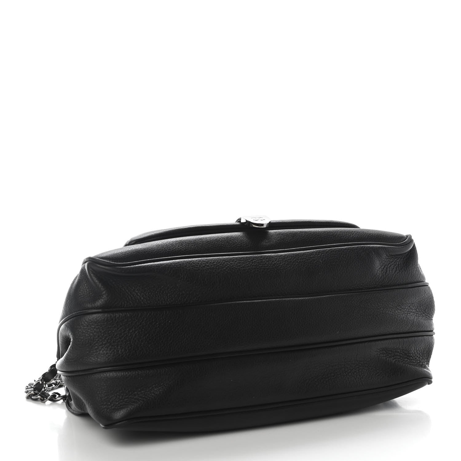 Chanel Caviar Mademoiselle Lock Accordion Flap Black 5 of 10