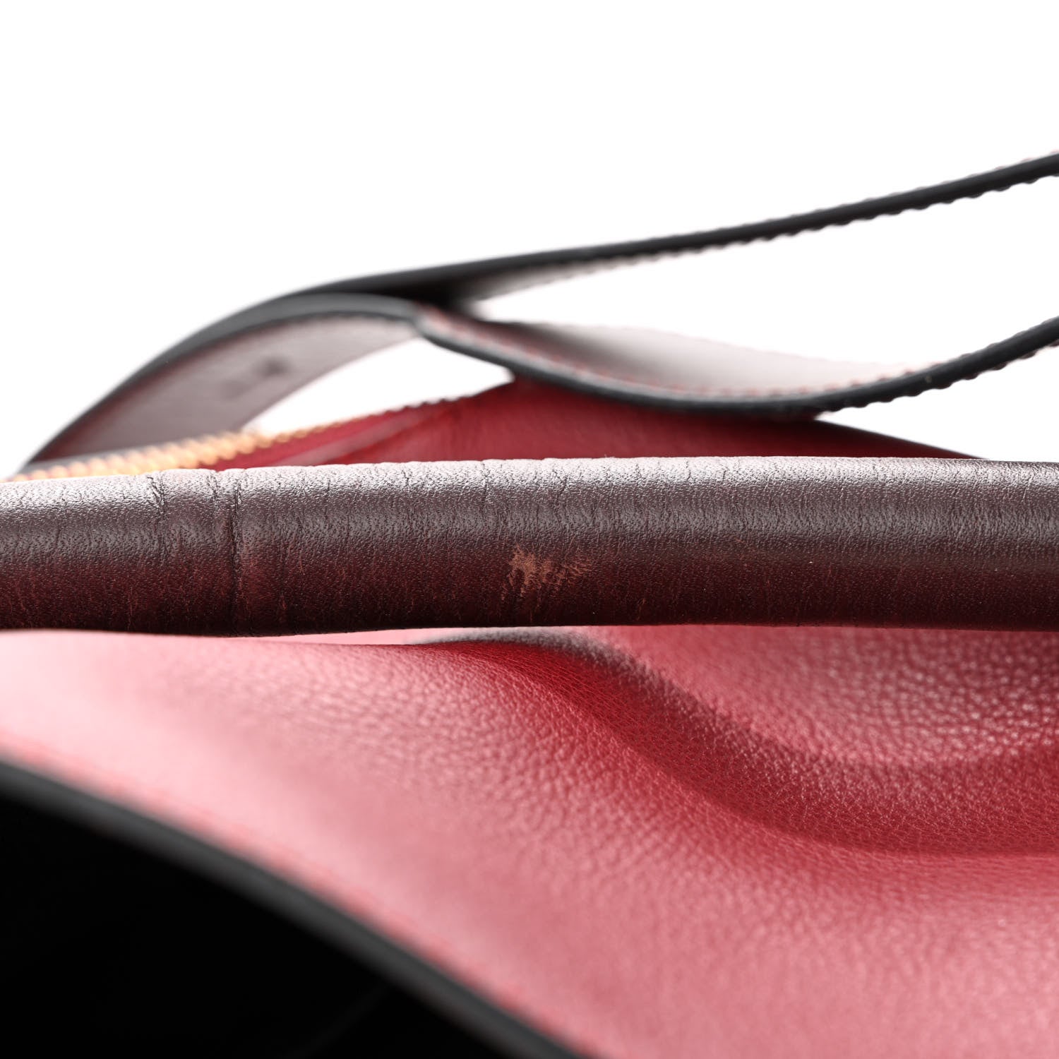 Loewe Calfskin Colorblock Medium Puzzle Bag Red 13 of 18