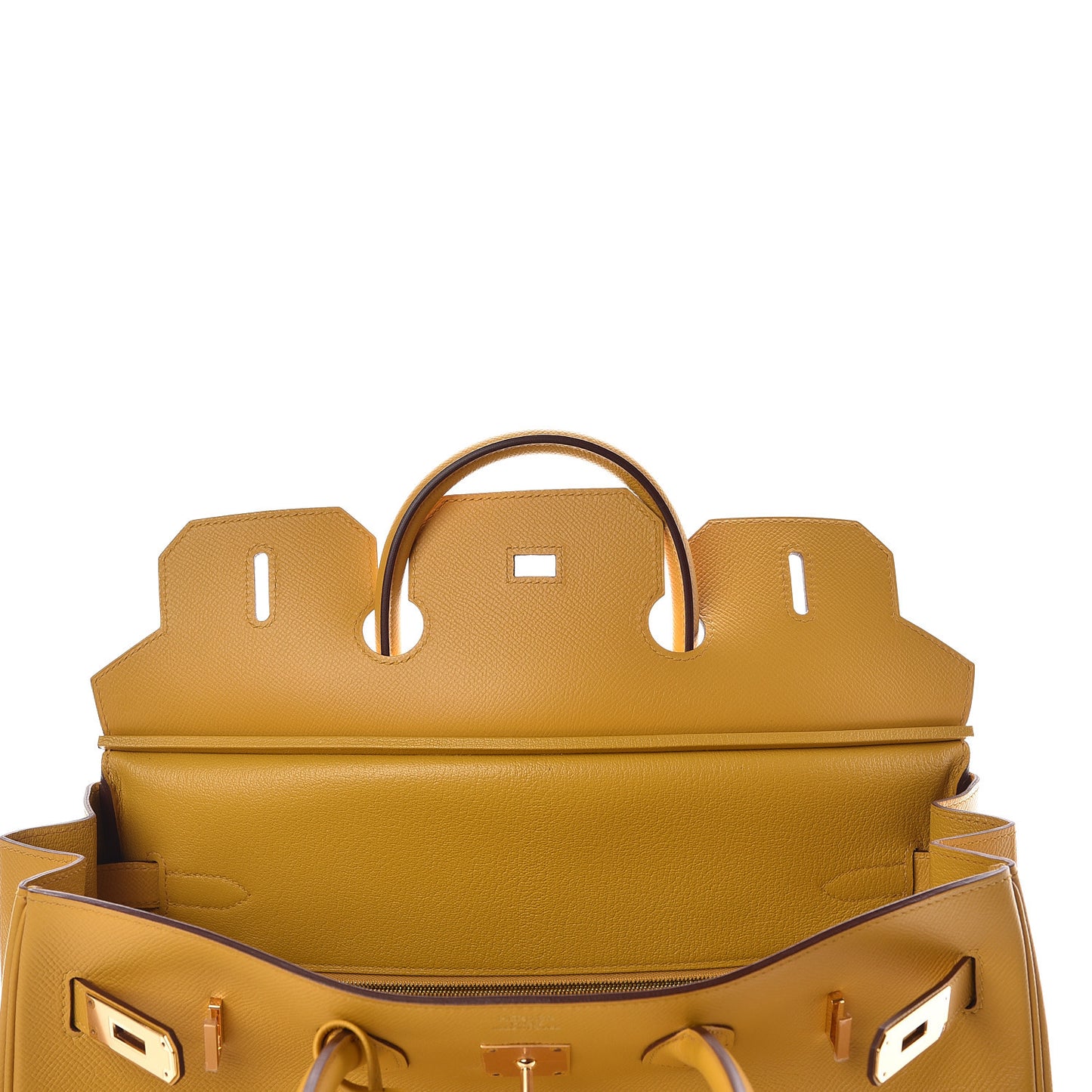 Epsom Birkin 35 Jaune Ambre