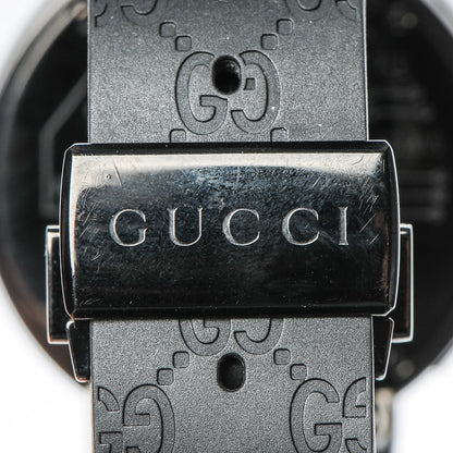 Gucci Stainless Steel Rubber 45mm Digital I-Gucci Web Watch Black 6 of 6