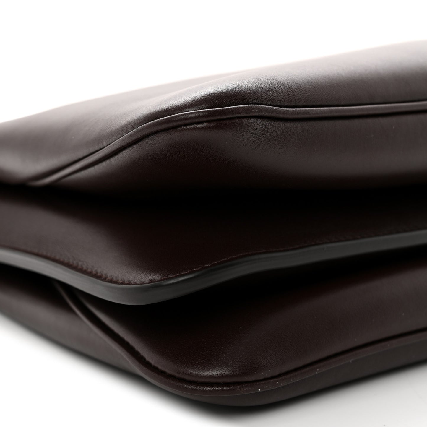 Vitello Medium Soft Peekaboo  Dark Brown