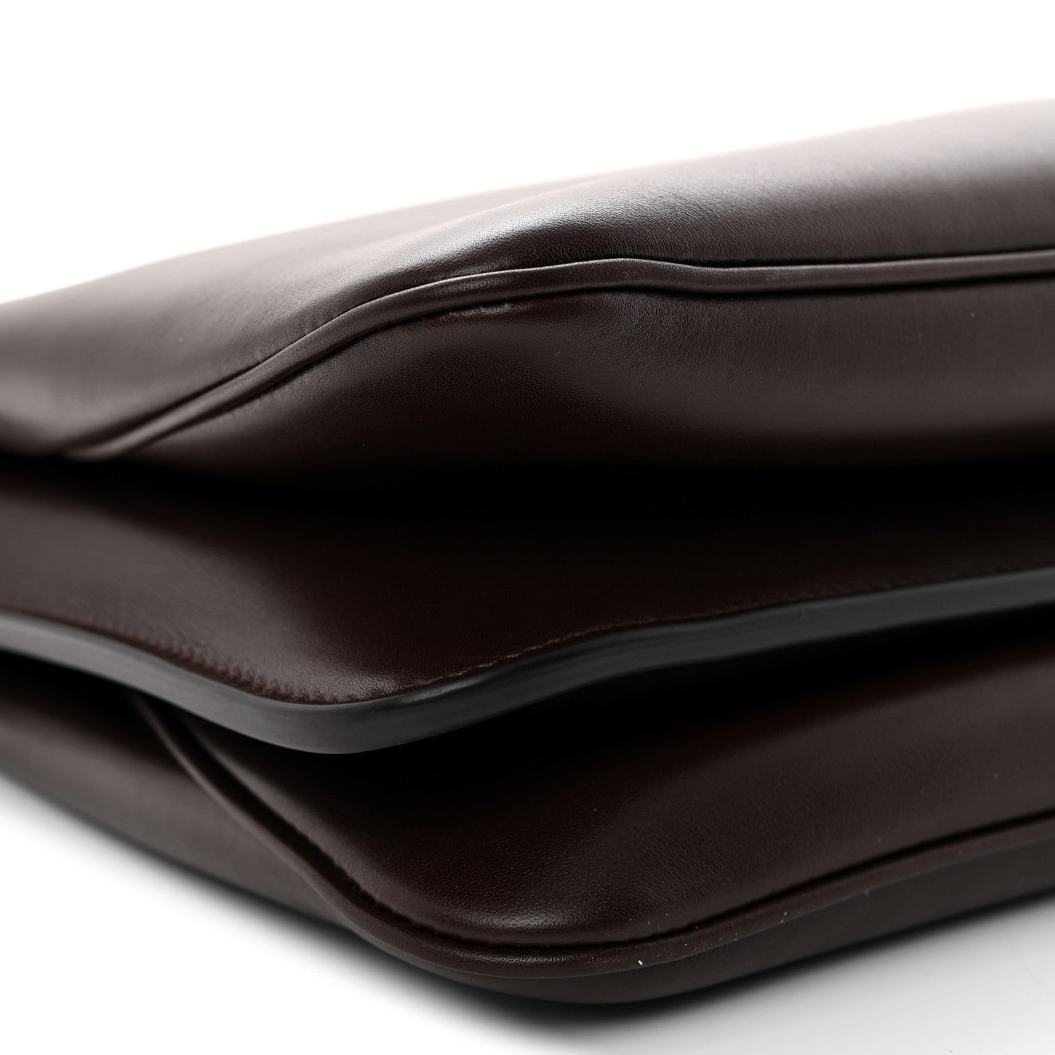 Fendi Vitello Medium Soft Peekaboo  Dark Brown 9 of 10