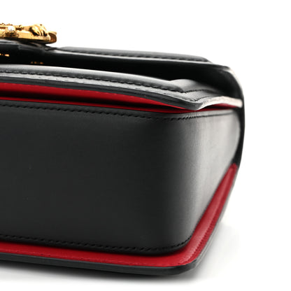 Dolce & Gabbana Smooth Calfskin Small DG Amore Top Handle Bag Black 9 of 9
