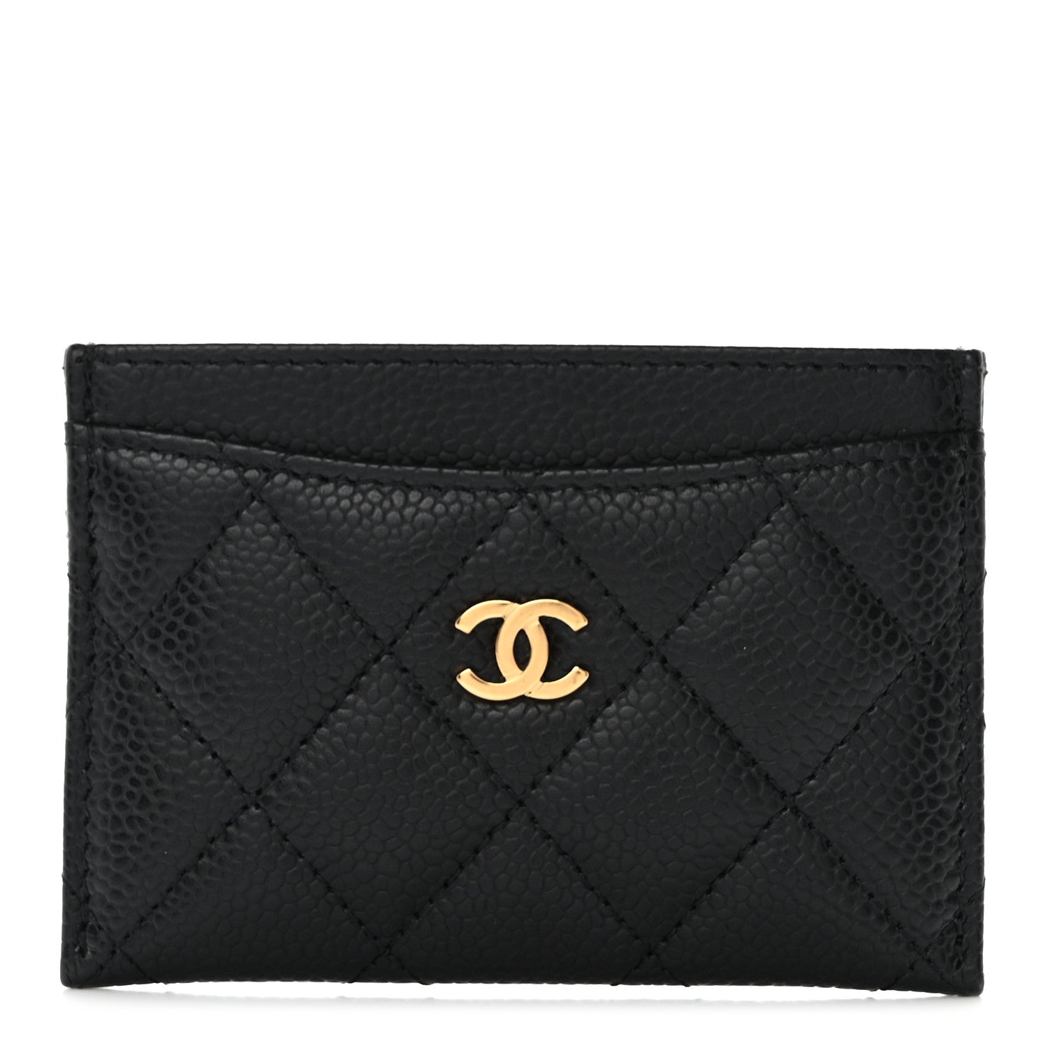 Chanel Caviar Quilted Card Holder Black 1 of 8