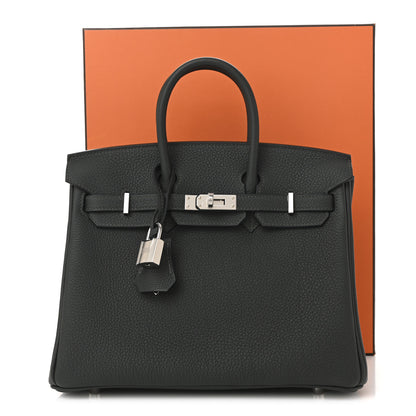 Hermes Togo Birkin 25 Vert Fonce 21 of 21
