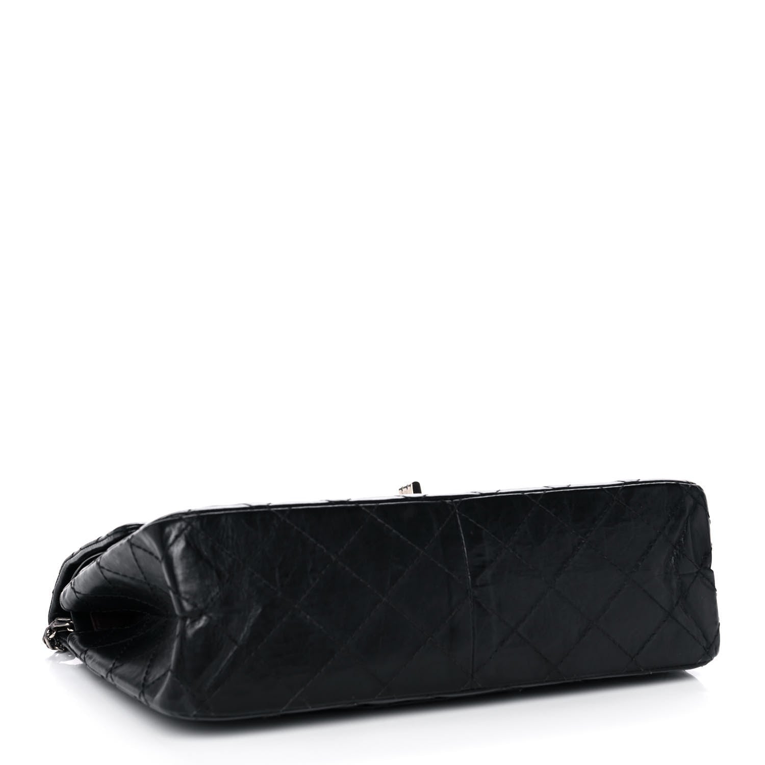 Chanel Aged Calfskin Quilted 2.55 Reissue 226 Flap Black 4 of 11