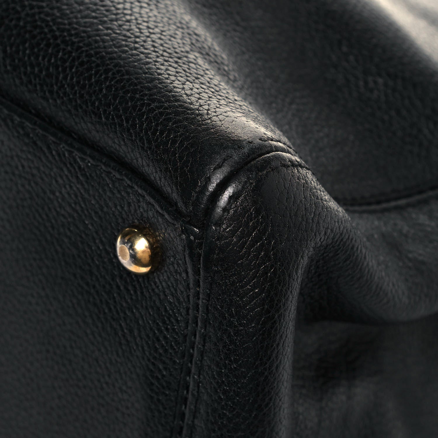 Chanel Calfskin Cerf Executive Shopper Tote Black 12 of 18